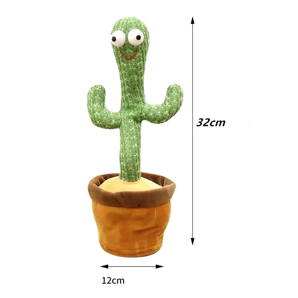 Funny Talk-Back Dancing Cactus